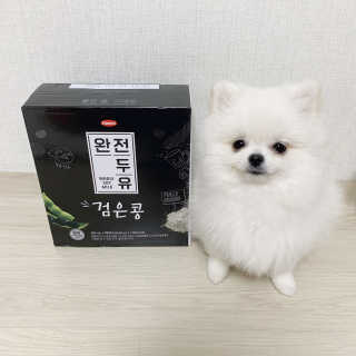 세상간단 완전푸드 [완전두유] 5종 — 5점을 준 리뷰어가 2020년 4월 올린 사용 사진