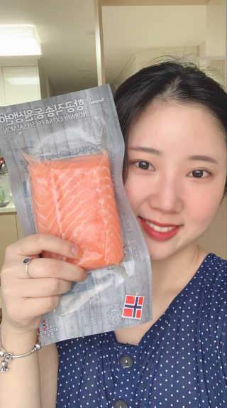 동원산업 항공직송 동원생연어_400g — 5점을 준 리뷰어가 2020년 5월 올린 사용 사진