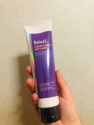 달리프 글램 컬링에센스 펌앤웨이브 150ml — 4점을 준 리뷰어가 2020년 5월 올린 사용 사진