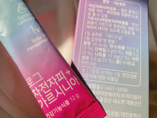 로그네이처 로그 차전자피+가르시니아 — 5점을 준 리뷰어가 2020년 7월 올린 사용 사진