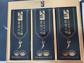 헬스업_천명진프리미엄홍삼스틱_10ml x 30포 — 5점을 준 리뷰어가 2020년 8월 올린 사용 사진