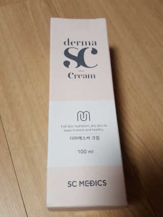 derma SC-Cream 더마에스씨 크림 100ml — 5점을 준 리뷰어가 2020년 4월 올린 사용 사진