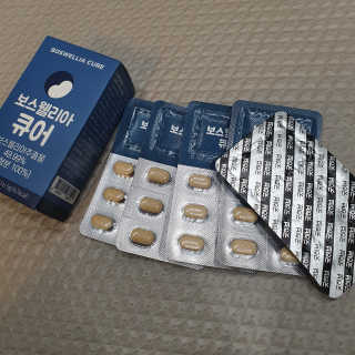 조은약초 보스웰리아 캡슐 큐어 보스웰릭산 30정 — 5점을 준 리뷰어가 2020년 6월 올린 사용 사진