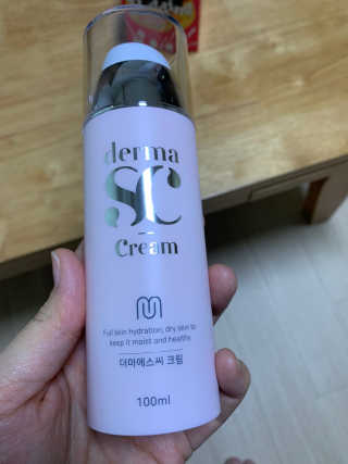 derma SC-Cream 더마에스씨 크림 100ml — 5점을 준 리뷰어가 2020년 5월 올린 사용 사진