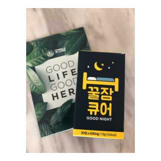 조은약초 꿀잠큐어 제주 감태추출물 감태정 600mg — 4점을 준 리뷰어가 2020년 8월 올린 사용 사진