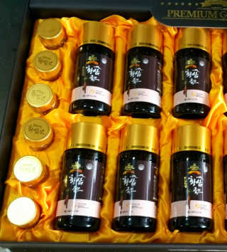 서울약사신협_프리미엄황삼골드_3.75g x 12환+75mgx12병 — 5점을 준 리뷰어가 2020년 9월 올린 사용 사진