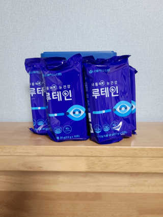 서울약사신협_내몸애눈건강루테인_2g x 50포 — 5점을 준 리뷰어가 2020년 12월 올린 사용 사진