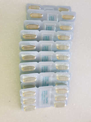 JW중외제약 마이코드 알티지 오메가3 1000 mg — 3점을 준 리뷰어가 2020년 7월 올린 사용 사진