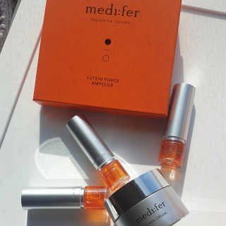 메디페르 [ 1+1 ] 루테인앰플세트 1개 + 루테인크림 50ml 1개 — 5점을 준 리뷰어가 2020년 11월 올린 사용 사진