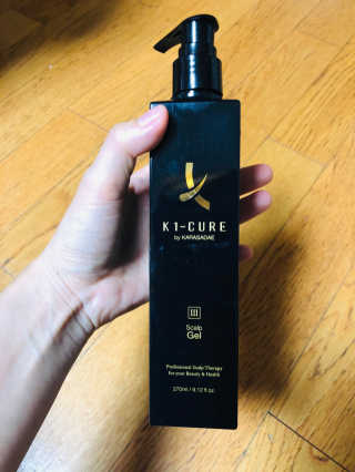 [두피헤어 트리트먼트] 케이원큐어 스켈프 젤 270ml — 4점을 준 리뷰어가 2020년 9월 올린 사용 사진