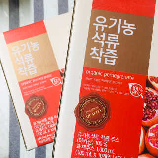자연에온 유기농 석류 착즙 100mL 10개입 2BOX — 3.5점을 준 리뷰어가 2020년 11월 올린 사용 사진