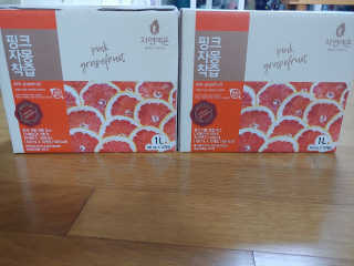 자연에온 핑크 자몽 착즙 100mL 10개입 2BOX — 5점을 준 리뷰어가 2020년 11월 올린 사용 사진