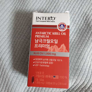인테로 크릴오일 프리미엄 — 5점을 준 리뷰어가 2020년 6월 올린 사용 사진