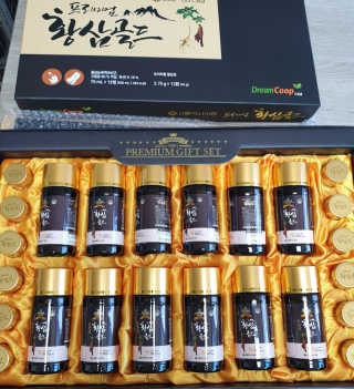 서울약사신협_프리미엄황삼골드_3.75g x 12환+75mgx12병 — 5점을 준 리뷰어가 2020년 9월 올린 사용 사진