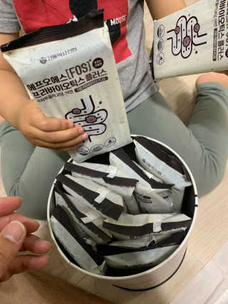 서울약사신협_FOS프리바이오틱스플러스쿠앤크_5gX100포 — 5점을 준 리뷰어가 2020년 5월 올린 사용 사진