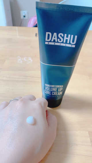 다슈코리아 다슈 데일리 볼륨 업 컬크림 150ml — 4점을 준 리뷰어가 2020년 10월 올린 사용 사진