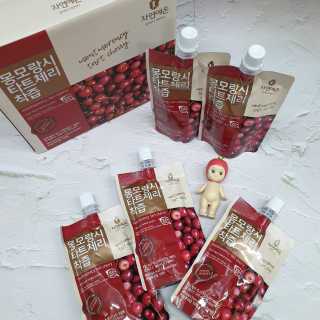 자연에온 몽모랑시 타트체리 착즙 100mL 10개입 2BOX — 5점을 준 리뷰어가 2020년 10월 올린 사용 사진