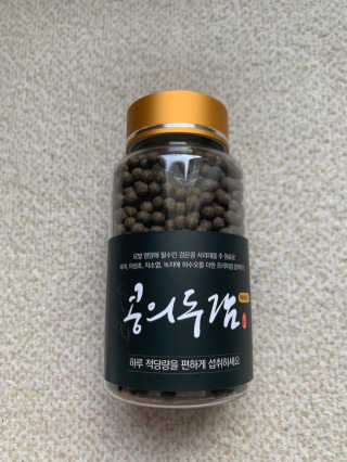 루토닉스 검은콩 서리태환 콩의두감 하수오+ 100g/1병 — 4점을 준 리뷰어가 2020년 9월 올린 사용 사진
