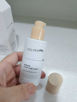 어글리프루프 세럼 스탑디어글리 딥 컨템플레이션 30ml — 5점을 준 리뷰어가 2020년 12월 올린 사용 사진