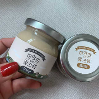 제주 성이시돌목장 하양한 수제밀크잼 베스트 2종 — 4점을 준 리뷰어가 2020년 8월 올린 사용 사진