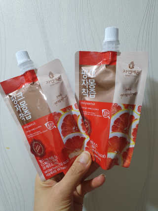 자연에온 핑크 자몽 착즙 100mL 10개입 2BOX — 5점을 준 리뷰어가 2020년 11월 올린 사용 사진