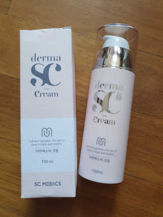 derma SC-Cream 더마에스씨 크림 100ml — 5점을 준 리뷰어가 2020년 4월 올린 사용 사진