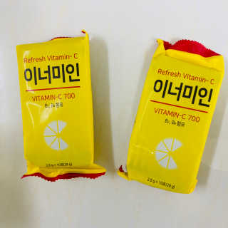 이너미인 VITAMIN-C 700 — 5점을 준 리뷰어가 2020년 8월 올린 사용 사진