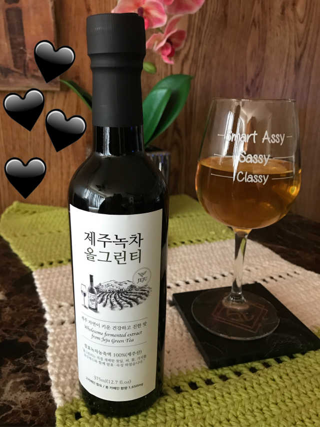 발효 녹차 추출물 375ml 12.7oz 리뷰 사진