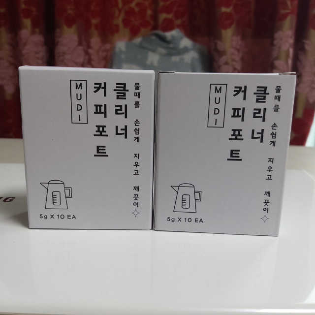 MUDI 커피포트 클리너 2세트 리뷰 사진