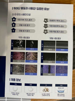 앤써웨이 모링가 앤 비오틴 마일드 샴푸 — 5점을 준 리뷰어가 2020년 9월 올린 사용 사진