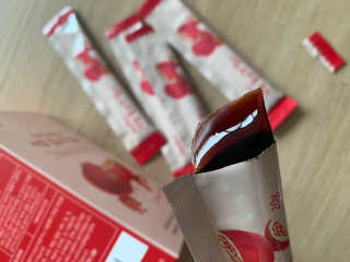 365더건강 에버뷰티 석류콜라겐 젤리 — 5점을 준 리뷰어가 2020년 8월 올린 사용 사진
