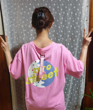 제로스트릿 ZERO STREET - BACK DONUT T-SHIRT 7 COLOR — 4.5점을 준 리뷰어가 2020년 7월 올린 사용 사진