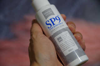 SP9 스프레이형 프리미엄 살균소독제 500ml+100ml — 4점을 준 리뷰어가 2020년 11월 올린 사용 사진
