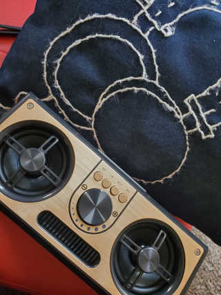 SEVIZ RETRO20W 레트로 블루투스 스피커 — 4.5점을 준 리뷰어가 2020년 7월 올린 사용 사진