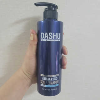 다슈코리아 다슈 데일리 단백질 한방 두피 골드 샴푸 500ml — 5점을 준 리뷰어가 2020년 12월 올린 사용 사진