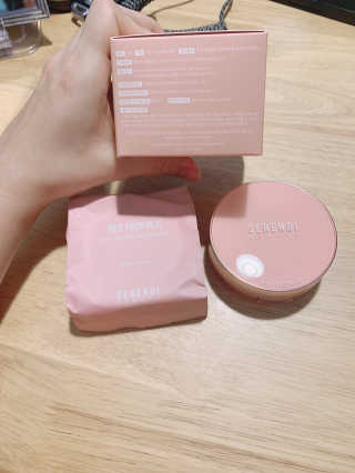 세렌디뷰티 레드 프로폴리스 하이 커버링 트리플 쿠션 — 4.5점을 준 리뷰어가 2020년 9월 올린 사용 사진