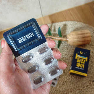 조은약초 꿀잠큐어 제주 감태추출물 감태정 600mg — 5점을 준 리뷰어가 2020년 5월 올린 사용 사진