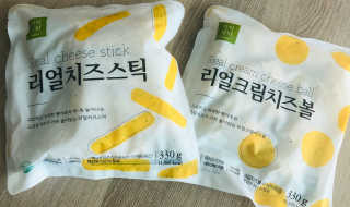 가치식탁 리얼치즈스틱, 리얼크림치즈볼 — 4점을 준 리뷰어가 2020년 8월 올린 사용 사진