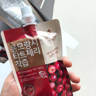 자연에온 몽모랑시 타트체리 착즙 100mL 10개입 2BOX — 5점을 준 리뷰어가 2020년 9월 올린 사용 사진