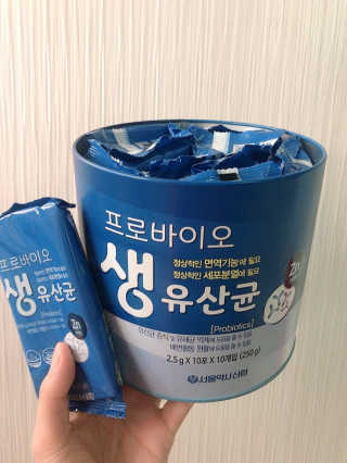 서울약사신협_프로바이오생유산균_2.5G x 100포 — 5점을 준 리뷰어가 2020년 9월 올린 사용 사진
