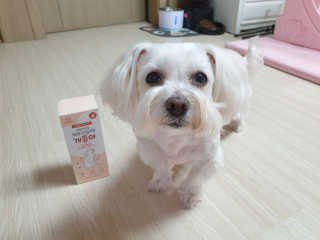 My Pet Care 모발과 모질 피부건강에 개좋아 — 5점을 준 리뷰어가 2020년 12월 올린 사용 사진
