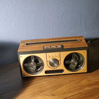 SEVIZ RETRO20W 레트로 블루투스 스피커 — 5점을 준 리뷰어가 2020년 7월 올린 사용 사진