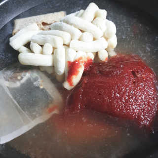 화곡미담 옛날 떡볶이 — 5점을 준 리뷰어가 2020년 4월 올린 사용 사진