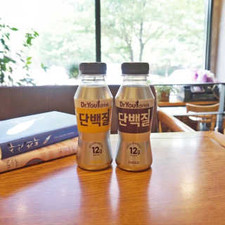 닥터유드링크 단백질 초코맛 and 바나나맛 — 5점을 준 리뷰어가 2020년 8월 올린 사용 사진