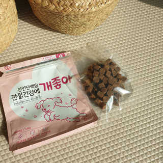My Pet Care 천연단백질 관절건강에 개좋아 — 5점을 준 리뷰어가 2020년 12월 올린 사용 사진
