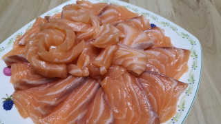 동원산업 항공직송 동원생연어_400g — 5점을 준 리뷰어가 2020년 5월 올린 사용 사진