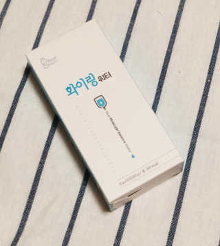 리얼그램 화이링워터 온 국민 필요회복템 — 5점을 준 리뷰어가 2020년 6월 올린 사용 사진