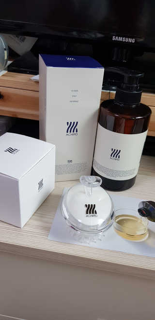 에이처드 유산균 탈모 샴푸 500ml — 5점을 준 리뷰어가 2020년 9월 올린 사용 사진