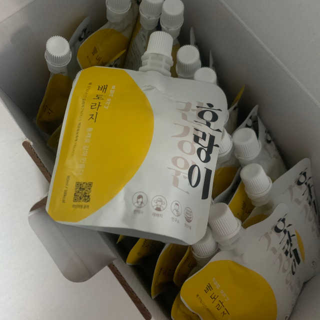 호랑이 오가닉 배도라지즙 리뷰 사진