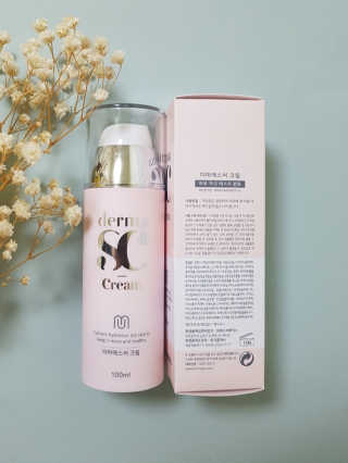 derma SC-Cream 더마에스씨 크림 100ml — 5점을 준 리뷰어가 2020년 4월 올린 사용 사진